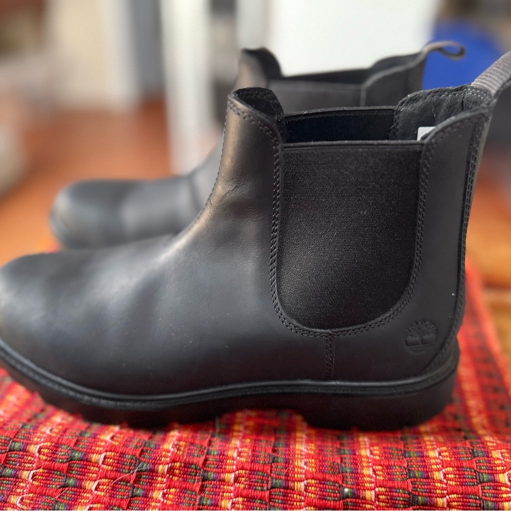Timberland Black Ankle Boots